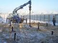 Закручиваем винтовые сваи 57.76.89.108.133мм