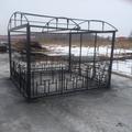 Беседки оцинкованные и грунтованные