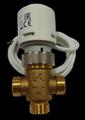 RCVA 3/4 2.5 Shuft 230 Kvs 2.5 PN 16 230В ip44 клапан трёх-ходовой с приводом